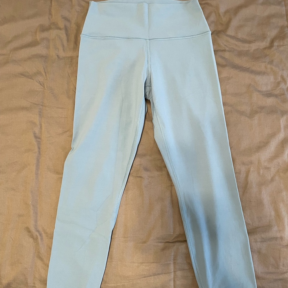 Athleta Transcend 7/8 Tight in Soft Blue